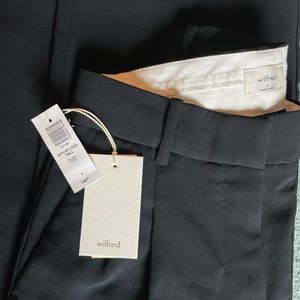 Aritzia Wilfred Effortless Tall Pants - Black